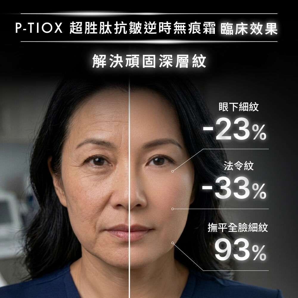 P-TIOX 超胜肽抗皺逆時無痕霜