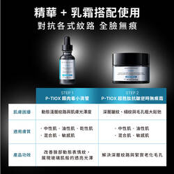 P-TIOX 超胜肽抗皺逆時無痕霜